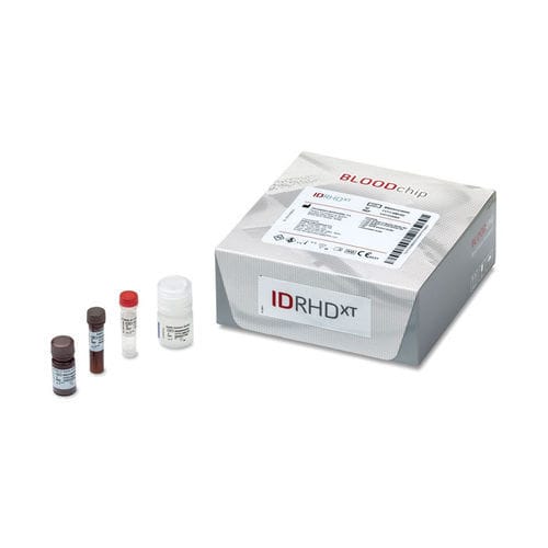 Набор реактивов в растворе - BLOODchip® ID RHD XT - Grifols - для лабораторий / для фенотипирования крови / на антиген D