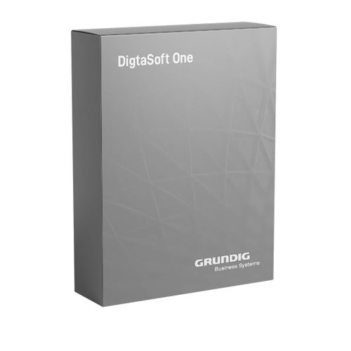 Программное обеспечение для регистрации - DigtaSoft One  - Grundig Business Systems  - для импортации / для цифровой диктовки / медицинское