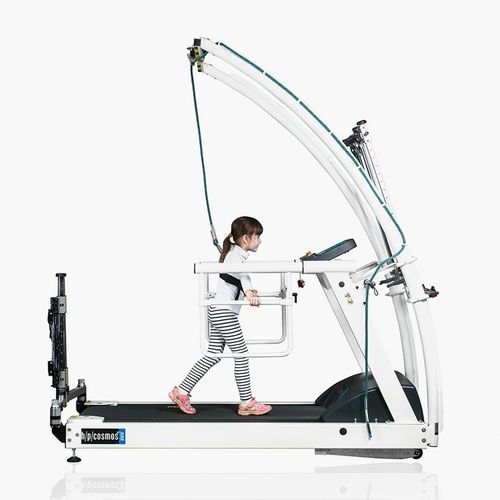 Беговая дорожка с поручнем - pluto® med - h/p/cosmos sports & medical - с наклоном / с крепежной системой / педиатрическая
