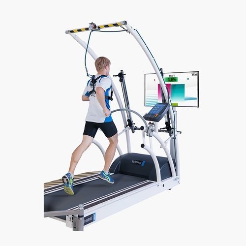 Беговая дорожка с поручнем - quasar® med - h/p/cosmos sports & medical - с крепежной системой