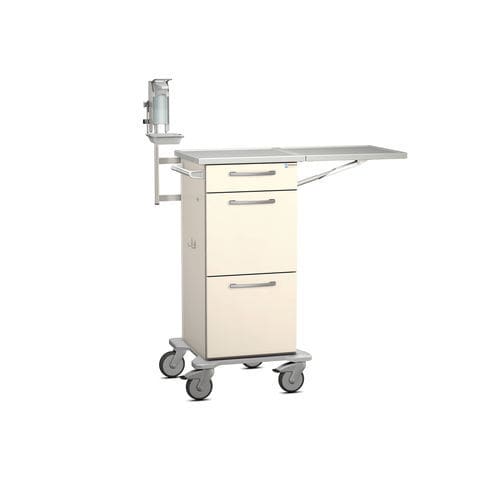 Медицинская тележка - K42 - Modell 7 - Hammerlit - для больниц / для медицинских дел / с выдвижным ящиком