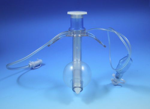 Канюля для трахеотомии - 5233 series - Hangzhou Jinlin Medical Appliances - изогнутая / из латекса