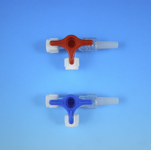 Соединитель для перфузии с краном - 7111 series - Hangzhou Jinlin Medical Appliances   - Т-образный / LUER®-lock