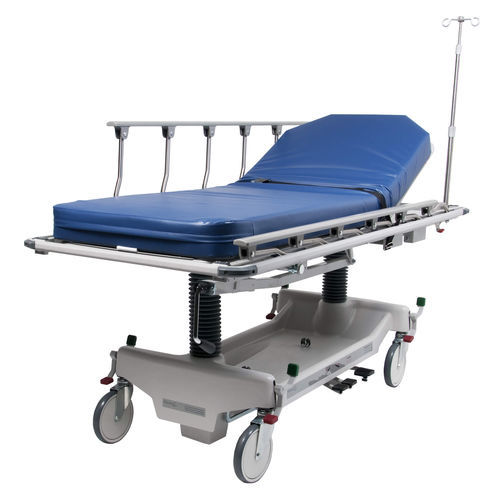 Транспортная тележка-каталка - Horizon™ Retracto™ - Hausted Patient Handling Systems - гидропневматическая / с регулируемой высотой / Тренделенбург