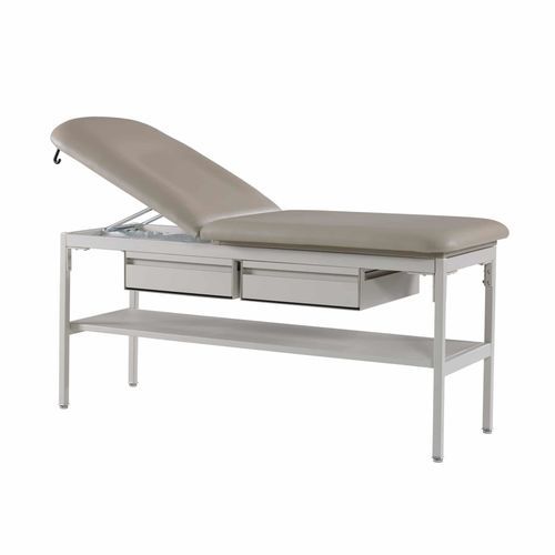 Ручной диагностический стол - 4105-DD-xx  - Hausted Patient Handling Systems - с регулируемой высотой / с регулируемой спинкой / с ящиком для хранения