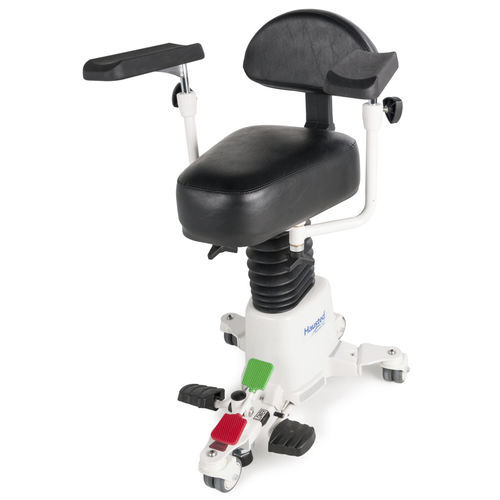 Хирургический табурет - HSS500  - Hausted Patient Handling Systems - для хирургов / с регулируемой высотой / вращающийся