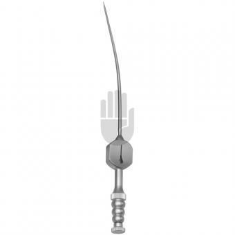 Канюля для аспирации - HB2665-09 - HEBUmedical   - Фукусима / изогнутая