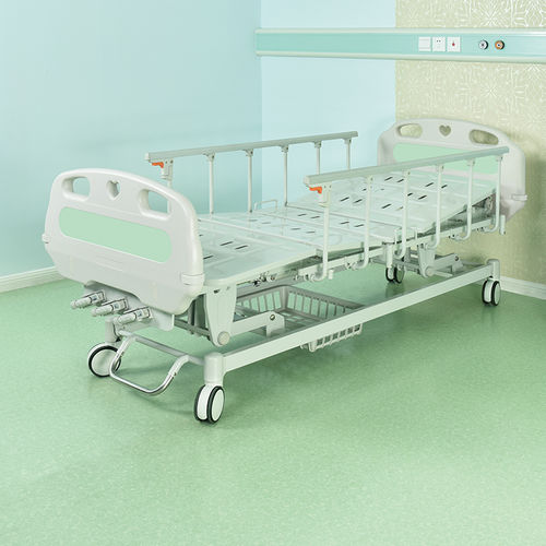 Кровать для больниц - D658a - Hopefull Medical Equipment - ручная / с регулируемой высотой / складная