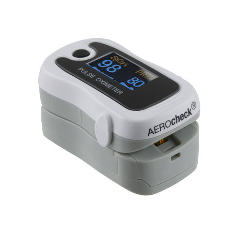 Пальцевый пульсоксиметр - AEROcheck® PO11-FCH - HUM - Gesellschaft für Homecare und Medizintechnik - компактный