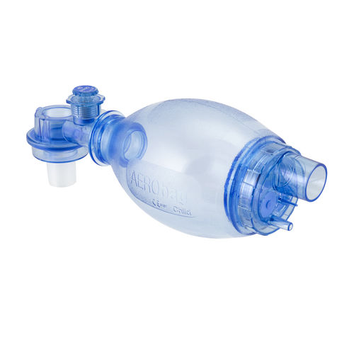 Педиатрический ручной инсуффлятор - AERObag® - HBB06-K2 - HUM - Gesellschaft für Homecare und Medizintechnik - учебный / для машин скорой помощи / из ПВХ