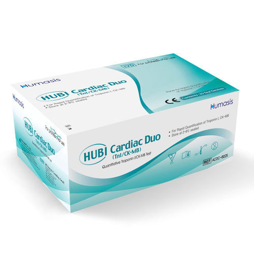 Набор для теста на сепсис - HUBI DUO - Humasis   - на сердечно-сосудистые заболевания / cTnI (тропонин) / кальций