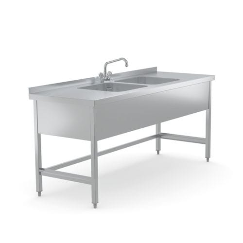 Медицинская кухонная раковина - 7505742 - Hupfer Metallwerke GmbH & Co. KG - 2 места