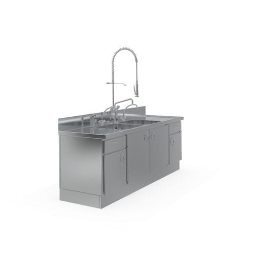 Медицинская кухонная раковина - 7505796 - Hupfer Metallwerke GmbH & Co. KG - 2 места