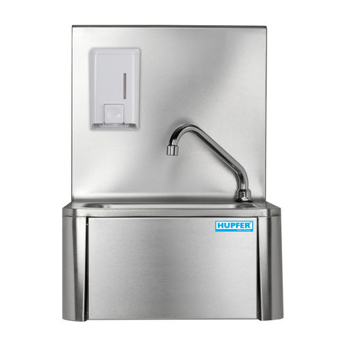 Медицинская кухонная раковина - 8200342 - Hupfer Metallwerke GmbH & Co. KG - 1 место / из нержавеющей стали / настенная