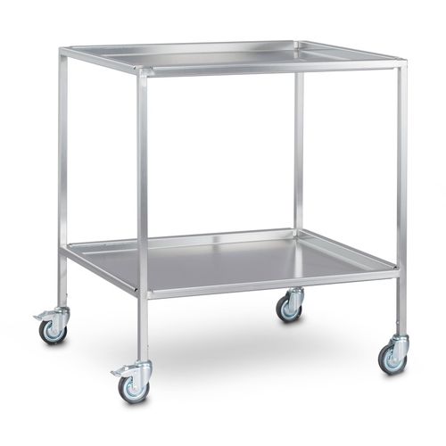 Хирургическая тележка - 7500205 - Hupfer Metallwerke GmbH & Co. KG - для инструментов / из нержавеющей стали / мобильная