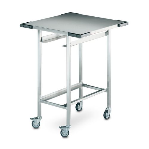 Рабочий стол - 7500752 - Hupfer Metallwerke GmbH & Co. KG - квадратный / на роликах