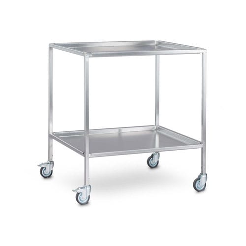 Хирургическая тележка - 7505709 - Hupfer Metallwerke GmbH & Co. KG - для инструментов / из нержавеющей стали / мобильная