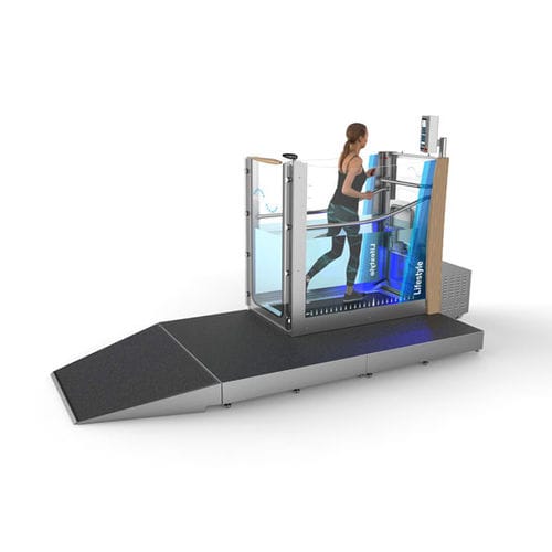 Погружная беговая дорожка - LIFESTYLE - Hydro Physio - с поручнем / с наклоном