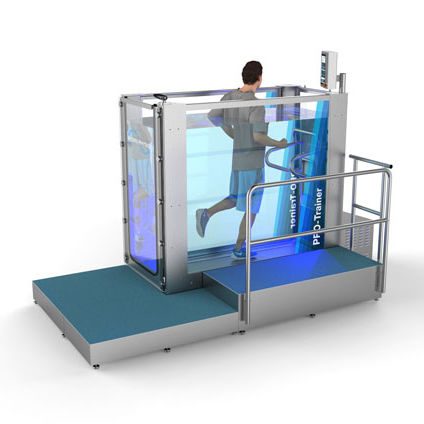Погружная беговая дорожка - PRO-TRAINER - Hydro Physio - с поручнем