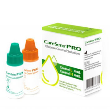 Набор реактивов в растворе - CareSens® PRO - i-Sens - для контроля качества / жидкость / гликемии