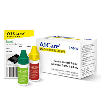 Набор реактивов в растворе - A1Care™ - i-Sens - для контроля качества