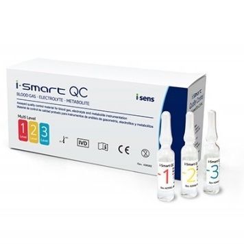 Набор реактивов в растворе - i-Smart® QC - i-Sens - для контроля качества / электролиты