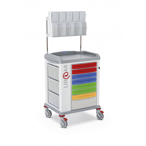 Медицинская тележка - LINKAR 329541 - Malvestio - Furniture for healthcare facilities - для лекарств / для распределения лекарств / с выдвижным ящиком