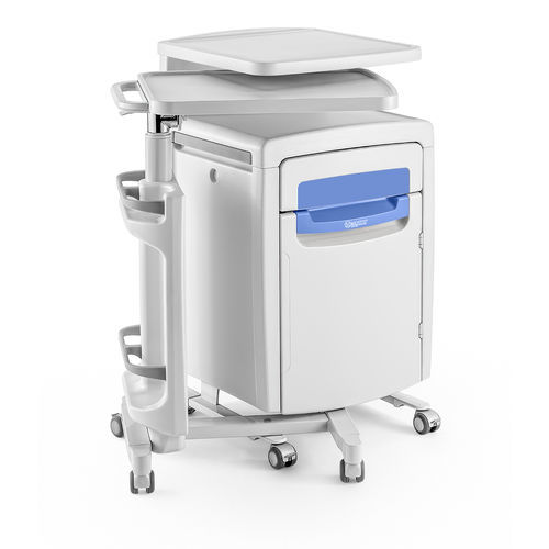 Встроенный прикроватный столик в шкаф - Cubik - Malvestio - Furniture for healthcare facilities - с выдвижными ящиками / на роликах