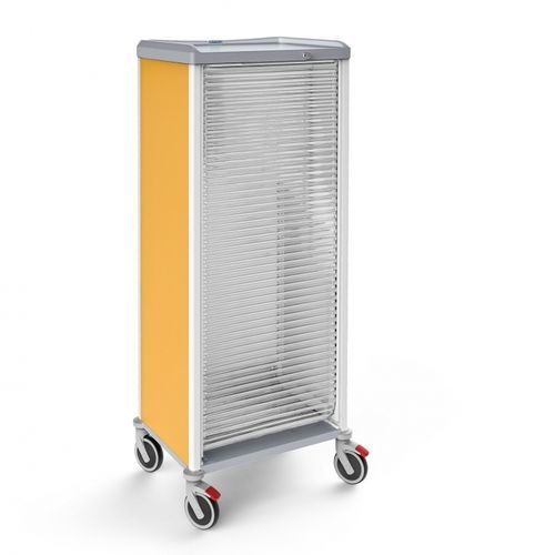 Шкаф из ABS - 326600LT - Malvestio - Furniture for healthcare facilities - оранжевый / прозрачный / желтый