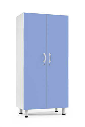 Шкаф для больничной палаты - Malvestio - Furniture for healthcare facilities - бежевый / синий / серый