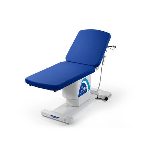 Электрический диагностический стол - Elevo - Malvestio - Furniture for healthcare facilities - с регулируемой высотой / 2 секции / синий