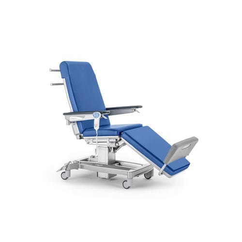 Электрическое кресло для медицинского обслуживания - Malvestio - Furniture for healthcare facilities - 3 секции / на роликах / с фиксированной высотой