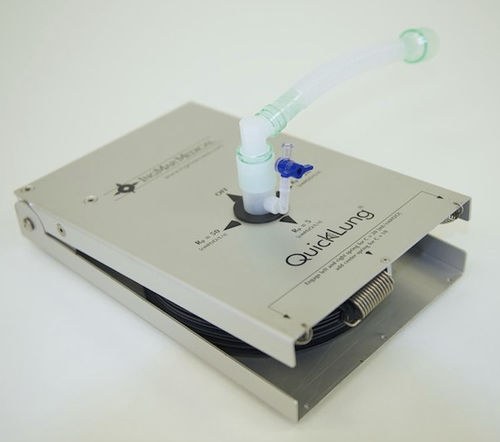 Учебный симулятор легких - QuickLung® - IngMar Medical - для искусственной вентиляции / для дыхания / для оказания общей помощи