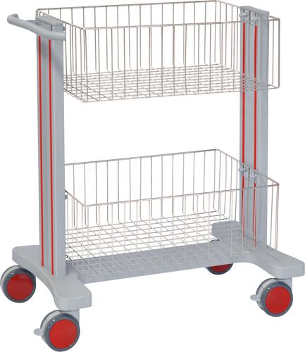 Тележка для больниц - 70105 - Inmoclinc - многофункциональная / с корзиной