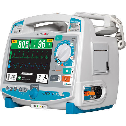 Автоматизированный внешний дефибриллятор - Cardiomax - Instramed Indústria Médico Hospitalar - с мультипараметрическим монитором / двухфазный