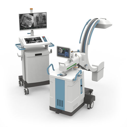 Мобильный усилитель яркости - RADIUS EVO - Intermedical - с плоским детектором / с видеостойкой