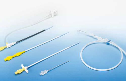 Сосудистый интродьюсер - INTRADESILET® - intra special catheters   - с гемостатическим клапаном / расщепляемый