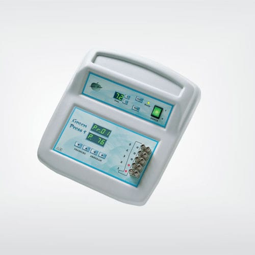 Аппарат прессотерапии - GREEN PRESS 5 - Iskra Medical - настольный / 5 каналов / 5 независимых отсеков