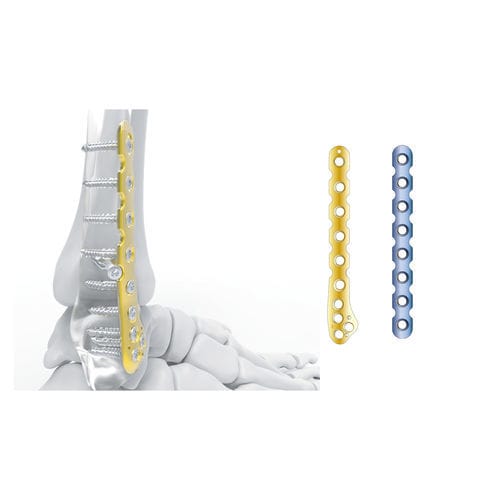 Компрессионная костная пластина малоберцовая кость - ARIX 3.5 - Jeil Medical Corporation - дистальная / переднебоковая / блокируемая