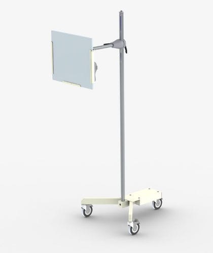 Отсеивающая решетка на колесиках - 1305/8/1 - Kenex Electro-Medical - с плоским детектором