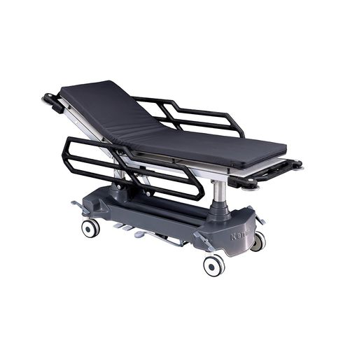 Транспортная тележка-каталка - K034 / 2K - Kenmak Hospital Furnitures  - гидравлическая / с регулируемой высотой / с регулируемой спинкой