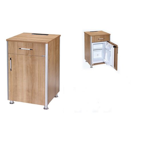 Прикроватный столик с холодильником - K077 / M - Kenmak Hospital Furnitures 