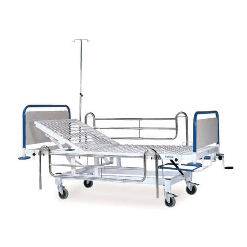 Кровать для больниц - K008 / A - Kenmak Hospital Furnitures  - ручная / Тренделенбург / на роликах