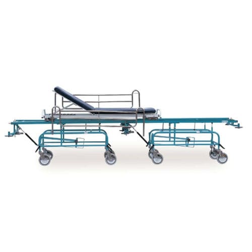 Тележка-каталка перекладчик пациента - K035 / A - Kenmak Hospital Furnitures  - ручная / Тренделенбург / 2 секции