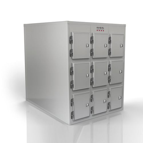 Ячейка для трупа для носилок для трупов - SMC 40/0300 - KUGEL medical GmbH & Co. KG - 3 тела / с фронтальной загрузкой / модульная