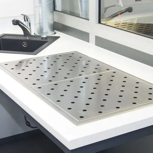 Лабораторная рабочая станция для гистопатологии - EBA-800 - KUGEL medical GmbH & Co. KG - для подготовки проб / настольный / с нисходящей вентиляцией