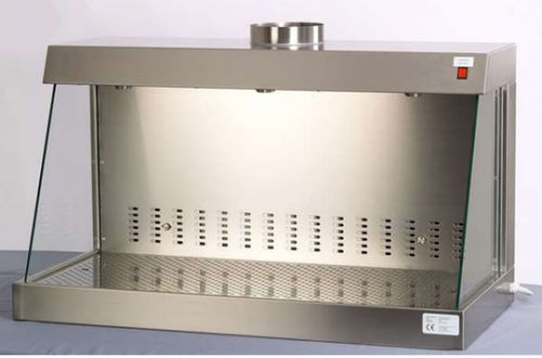 Вытяжной шкаф вытяжка химреагентов - AAS-1200-BEL - KUGEL medical GmbH & Co. KG - выпуска / для лабораторий / настольный