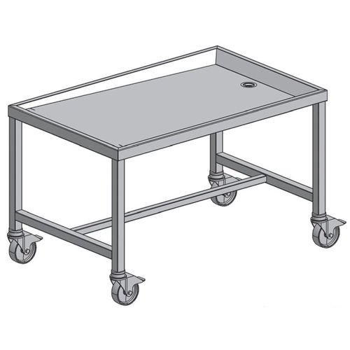 Стол для аутопсии - KST 1200 - KUGEL medical GmbH & Co. KG - для сечения / для мойки покойников / аутопсии