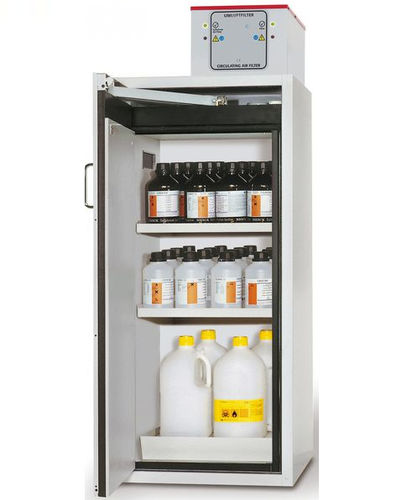 Шкаф для больниц - SIHS-600 - KUGEL medical GmbH & Co. KG - с полкой / с распашными дверями / серый