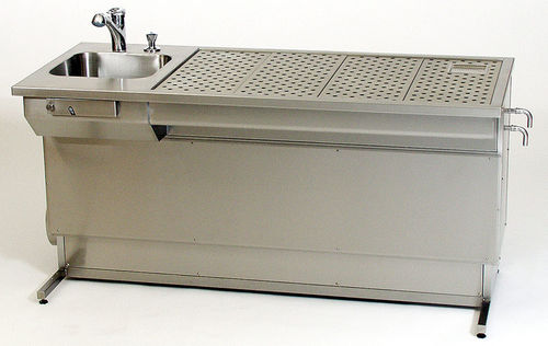 Стол для макроскопии - UCS-E-1500 - KUGEL medical GmbH & Co. KG - для лабораторий / прямоугольный / из нержавеющей стали